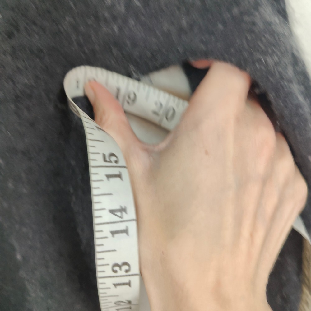 Brandy Melville Sweater Women One Size Charcoal Grey 100% Cashmere Long Sleeve - Picture 9 of 11